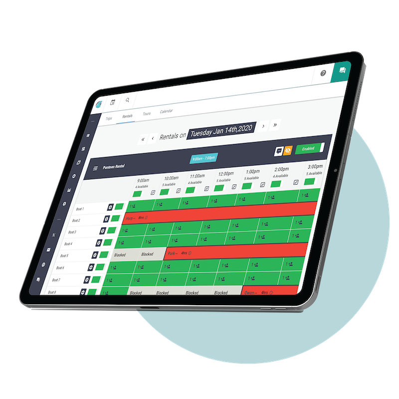 Waverez tablet landing